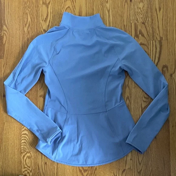 Yogalicious Lavendar Full Zip Jacket Size Small - Picture 2 of 3